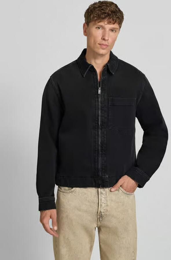 Boss Orange regular fit jeansjack van katoenmix model 'LUNEY BO REF' - Foto 2