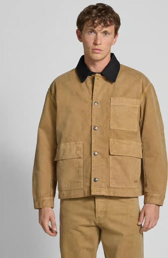 Boss Orange Regular fit jeansjack van puur katoen model 'DETROIT' - Foto 2