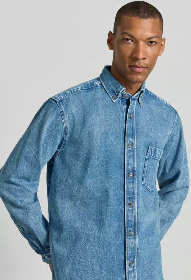Boss Orange regular fit jeansjack van puur katoen model 'LAMBEY BO FLEAK'