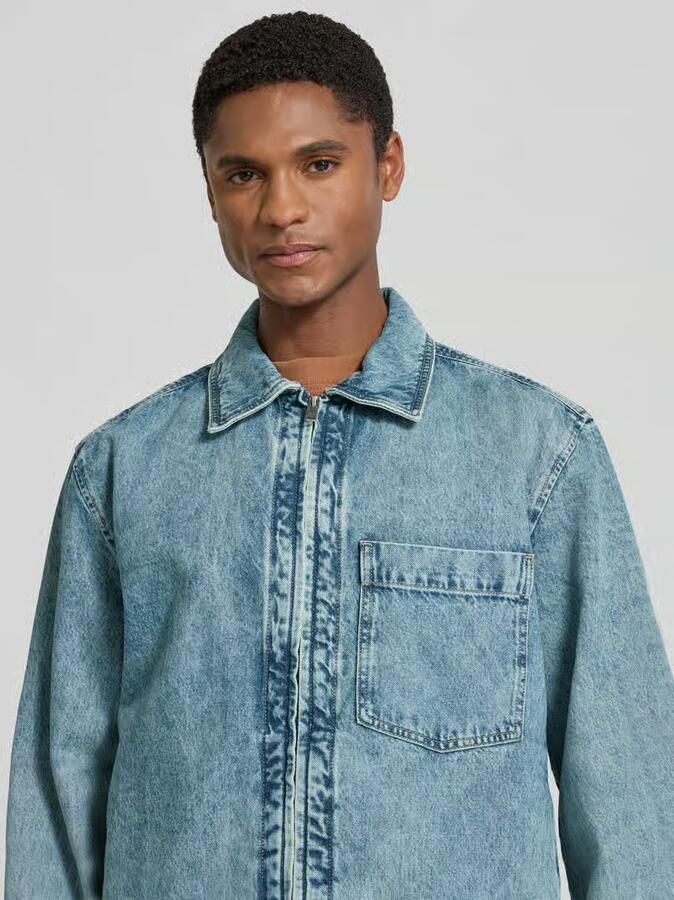 Boss Orange regular fit jeansjack van puur katoen model 'LUNEY BO'
