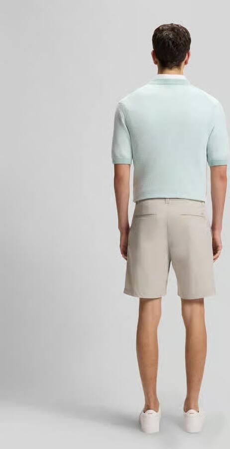 Boss Orange regular fit korte chino van katoenmix - Foto 3