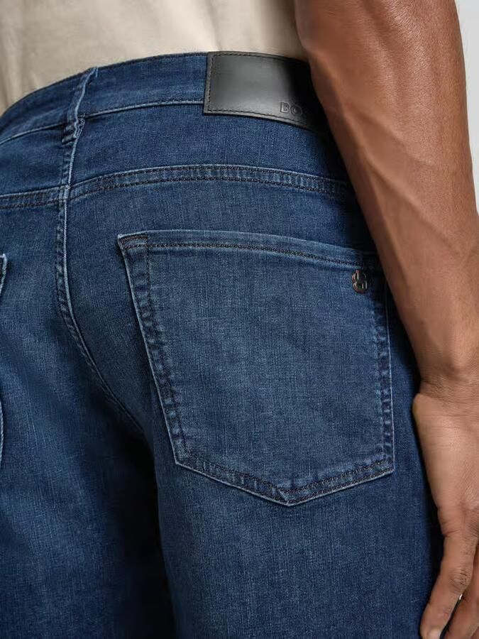 Boss Orange regular fit korte jeans van katoenmix model 'RE.MAINE'