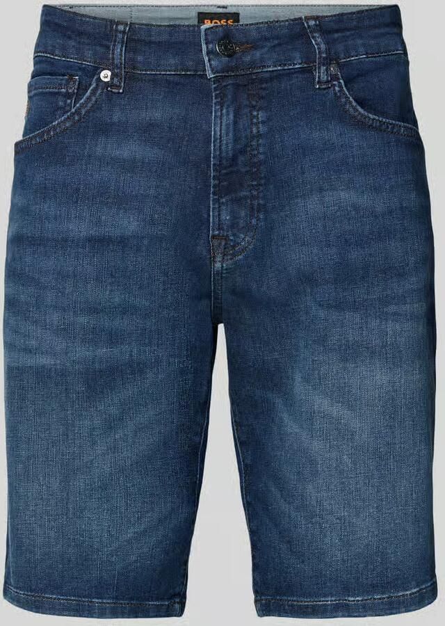 Boss Orange regular fit korte jeans van katoenmix model 'RE.MAINE' - Foto 2