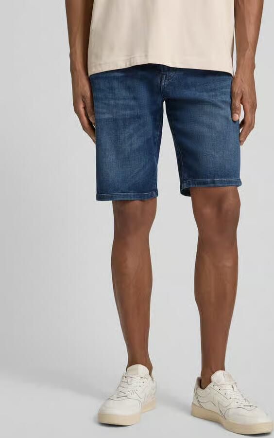 Boss Orange regular fit korte jeans van katoenmix model 'RE.MAINE' - Foto 2