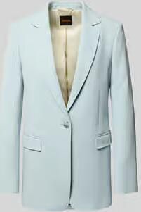 Boss Orange regular fit lange blazer met 1-knoopssluiting model 'C_JABLA3'