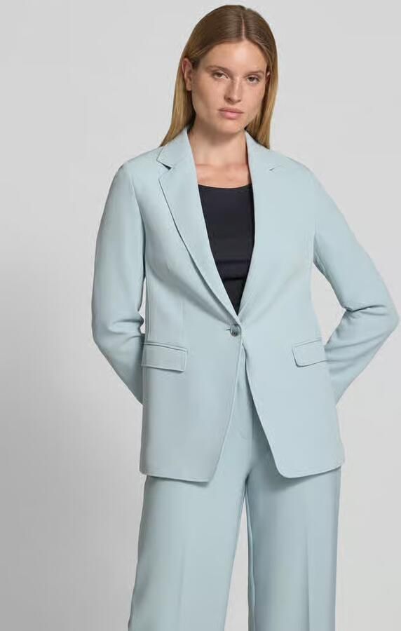 Boss Orange regular fit lange blazer met 1-knoopssluiting model 'C_JABLA3' - Foto 2