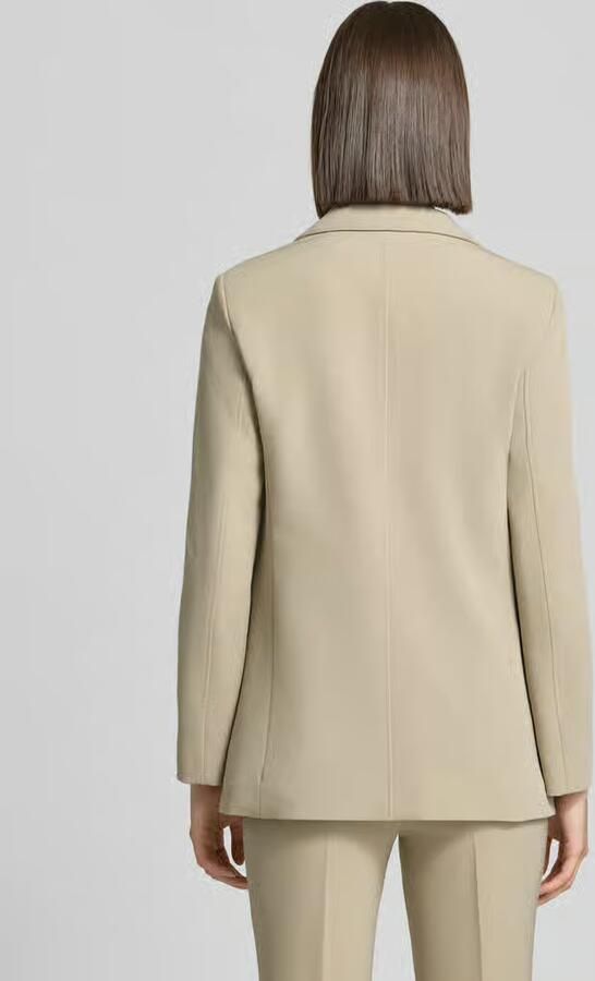 Boss Orange regular fit lange blazer met klepzakken model 'C_Jabla3'
