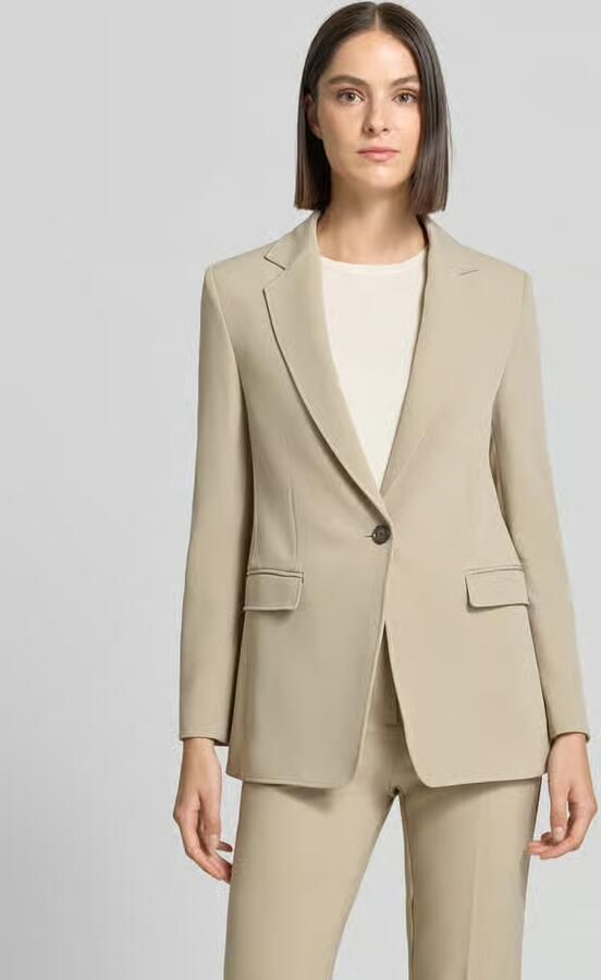 Boss Orange regular fit lange blazer met klepzakken model 'C_Jabla3' - Foto 3