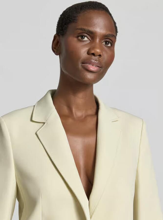 Boss Orange Regular fit lange blazer met reverskraag model 'JABLA3'