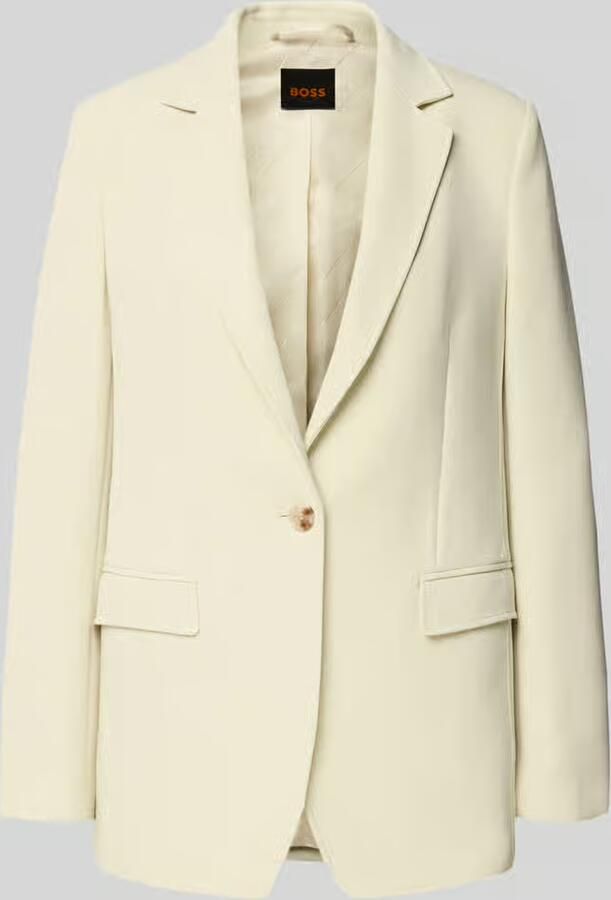 Boss Orange Regular fit lange blazer met reverskraag model 'JABLA3' - Foto 2