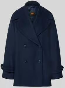 Boss Orange Regular fit lange jas van wolmix model 'C_Cisabena'