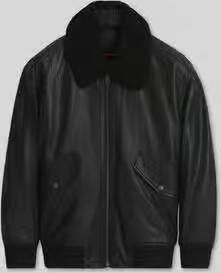 Boss Orange Regular Fit leren jack van puur buffelleer model 'Jopeak'