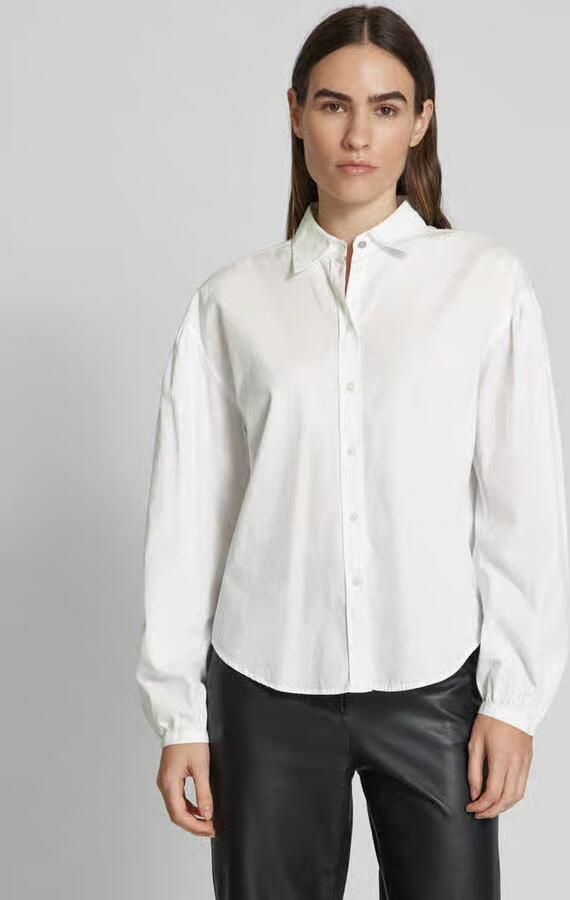 Boss Orange Klassieke blouse Barby Premium Damesmode met boss-logo op de borst - Foto 12