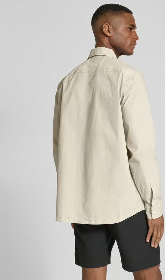 Boss Orange Regular fit overhemdjack met borstzakken model 'Locky'