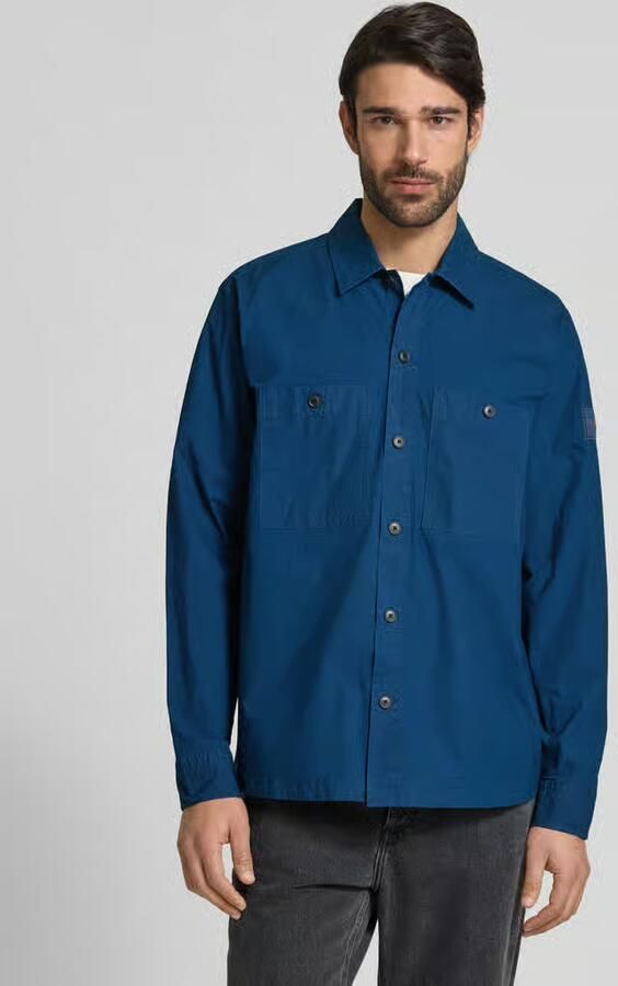 Boss Orange Regular fit overhemdjack met borstzakken model 'Locky' - Foto 2