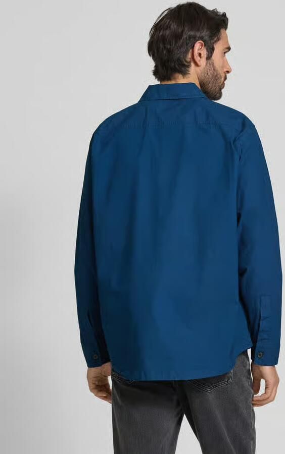 Boss Orange Regular fit overhemdjack met borstzakken model 'Locky'