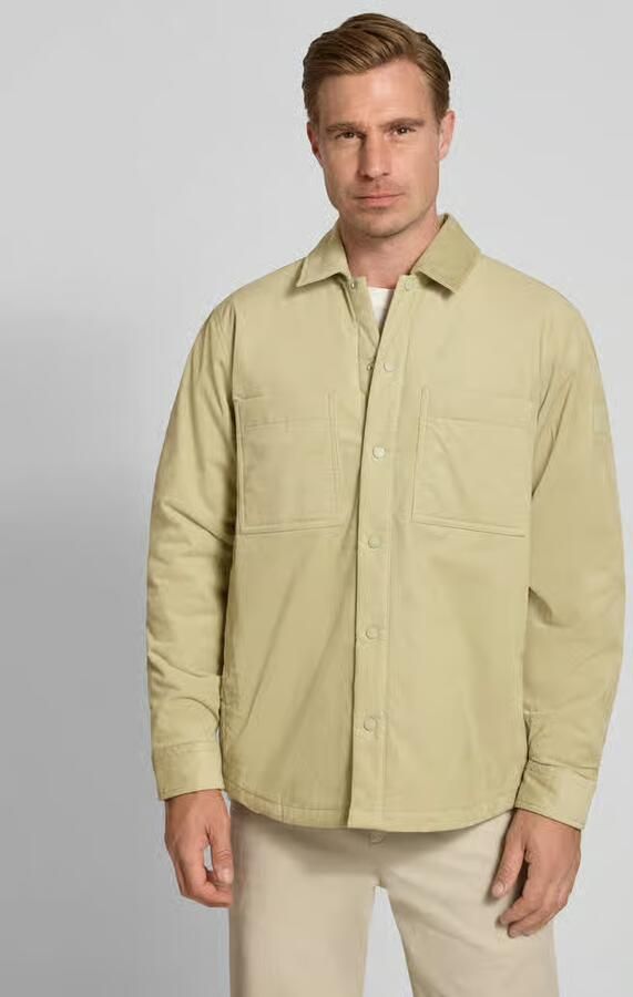 Boss Orange Regular fit overhemdjack van katoenmix model 'Locky_2_M' - Foto 3