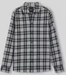 Boss Orange Regular fit overhemdjack van pure katoen model 'LOCKY_2_M'