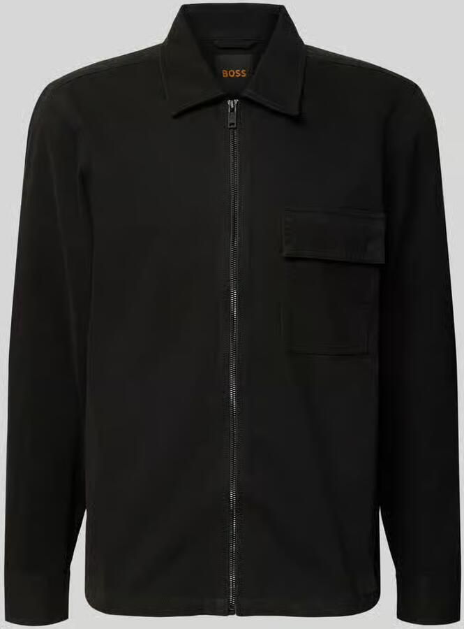 Boss Orange Regular fit overhemdjack van puur katoen model 'M_LORUM'