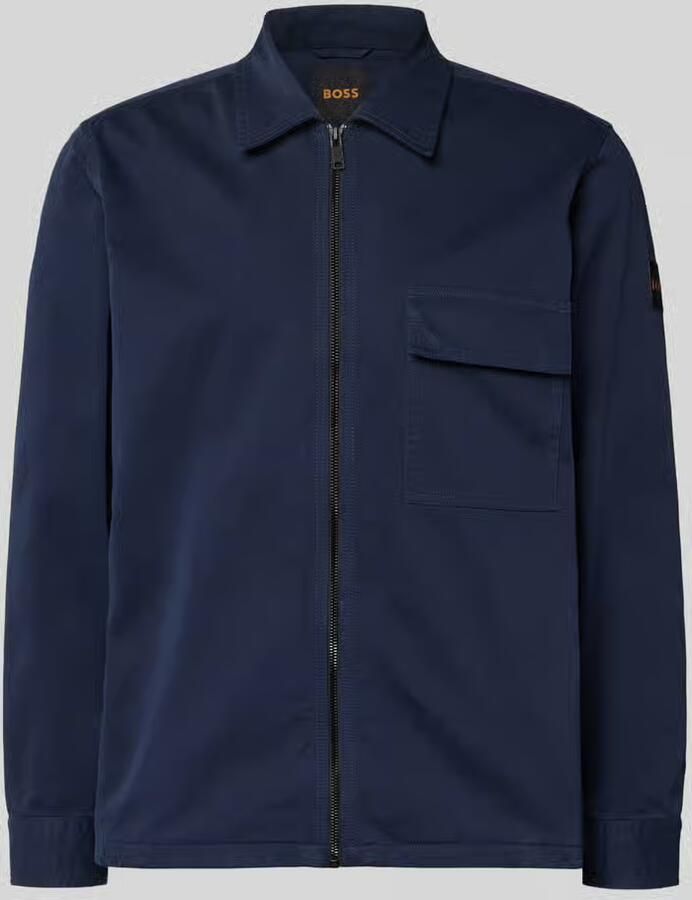 Boss Orange Regular fit overhemdjack van puur katoen model 'M_LORUM'