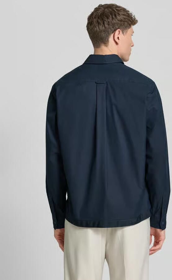 Boss Orange regular fit overshirt van katoenmix model 'LOBEL_M' - Foto 4