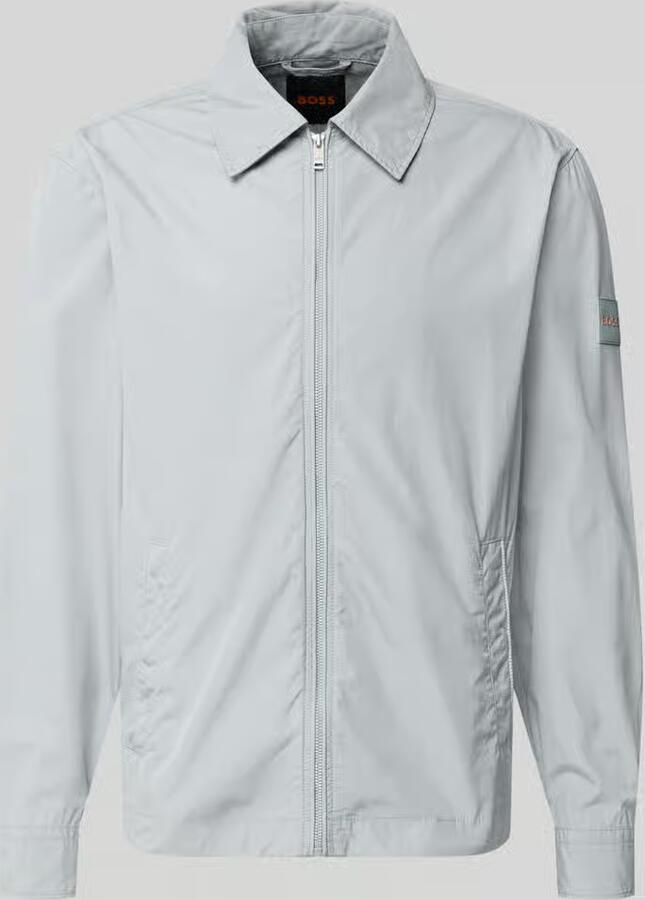 Boss Orange regular fit overshirt van puur katoen model 'LUTTI'