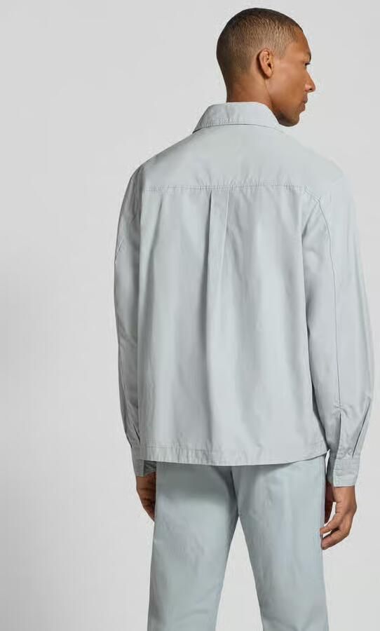 Boss Orange regular fit overshirt van puur katoen model 'LUTTI' - Foto 3