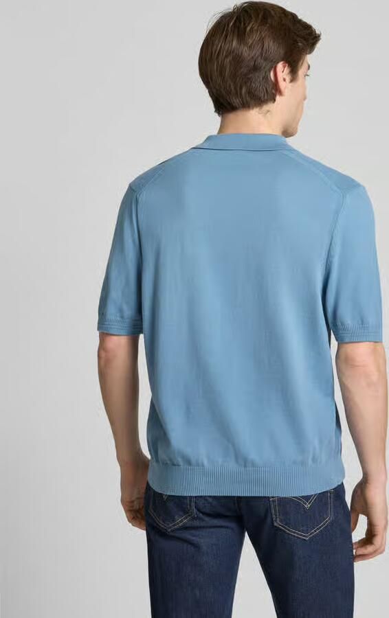 Boss Orange Regular fit poloshirt met labelstitching model 'Asac' - Foto 3