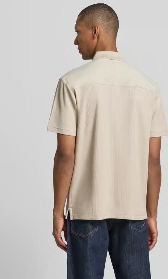 Boss Orange Regular fit poloshirt van 100% katoen model 'Pe_RibNylon' - Foto 1