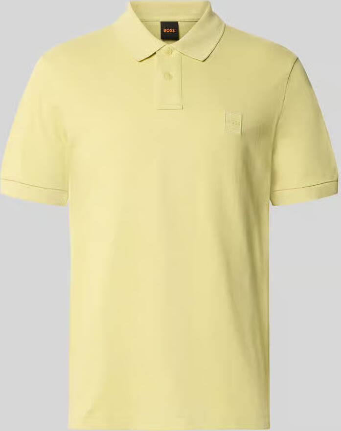 Boss Orange Regular fit Poloshirt van Katoenmix Model 'PASSENGER' - Foto 2