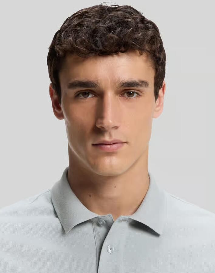 Boss Orange Regular fit poloshirt van katoenmix model 'Passenger'