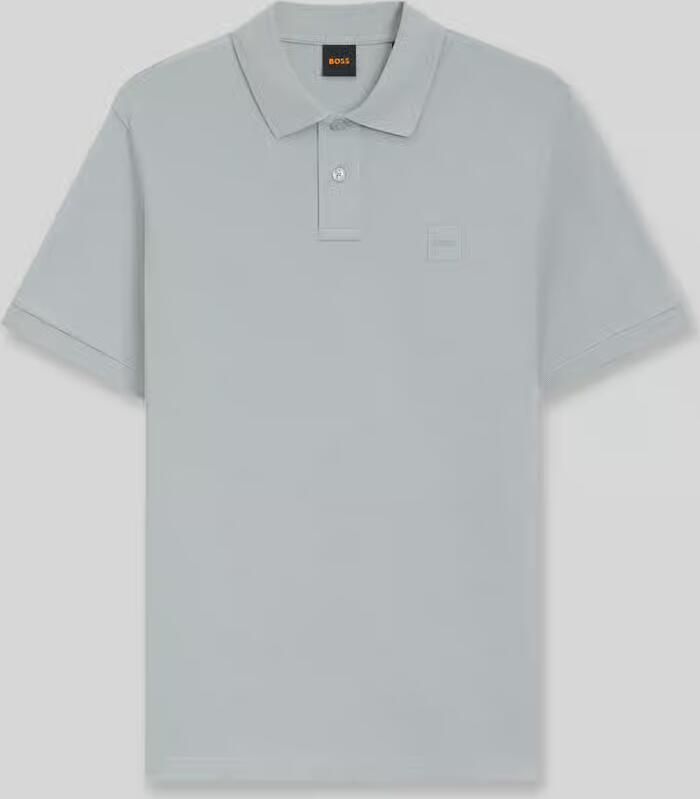 Boss Orange Regular fit poloshirt van katoenmix model 'Passenger' - Foto 2