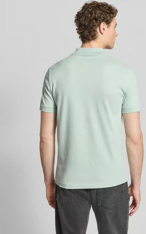 Boss Orange Stijlvolle Mint Polo met Slim Fit en Korte Mouwen Green Heren - Foto 13