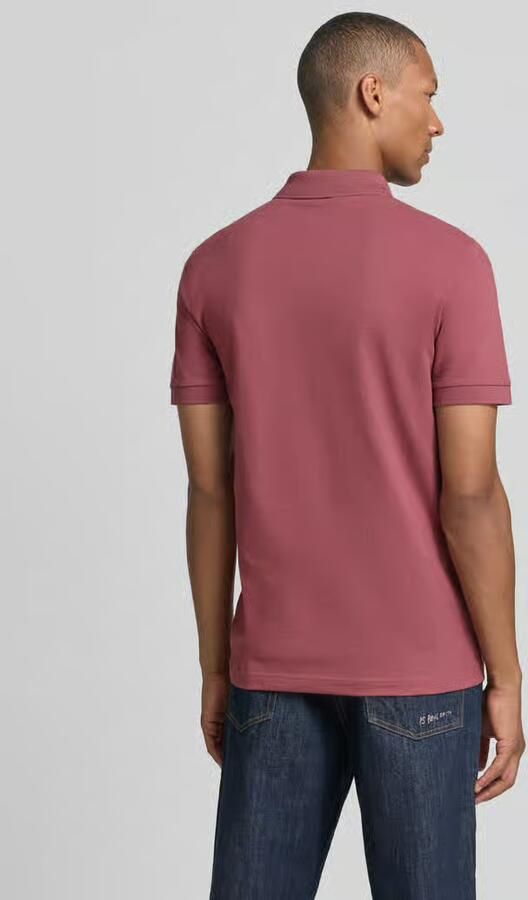 Boss Orange Regular fit poloshirt van katoenmix model 'Passenger' - Foto 3