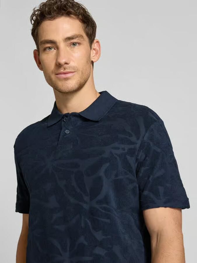 Boss Orange regular fit poloshirt van katoenmix model 'PE_FLOWER'