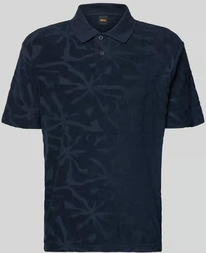 Boss Orange regular fit poloshirt van katoenmix model 'PE_FLOWER' - Foto 2
