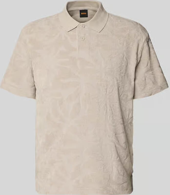 Boss Orange regular fit poloshirt van katoenmix model 'PE_FLOWER' - Foto 2