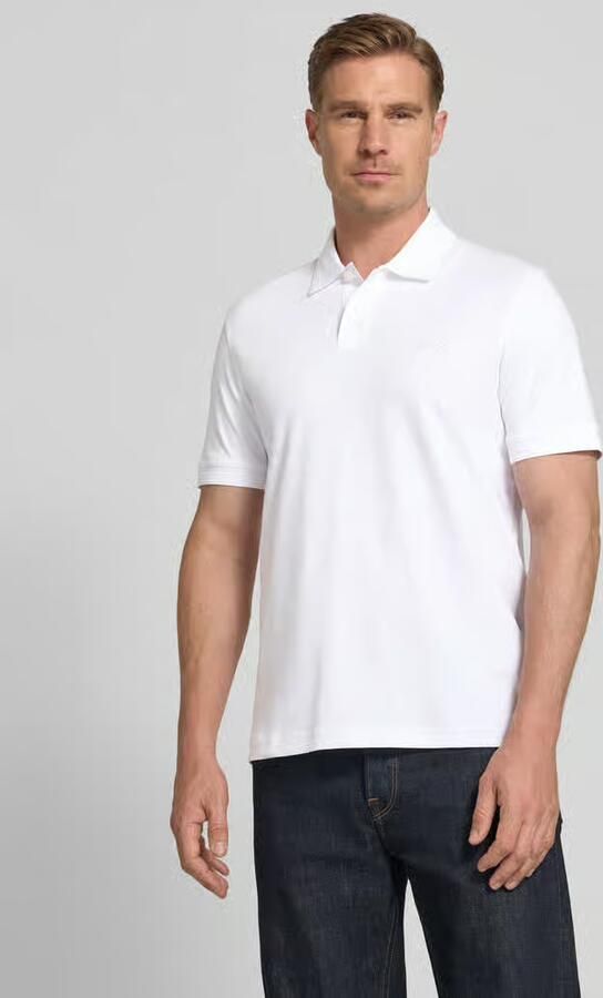 Boss Orange regular fit poloshirt van puur katoen model 'INTERLOCK' - Foto 3