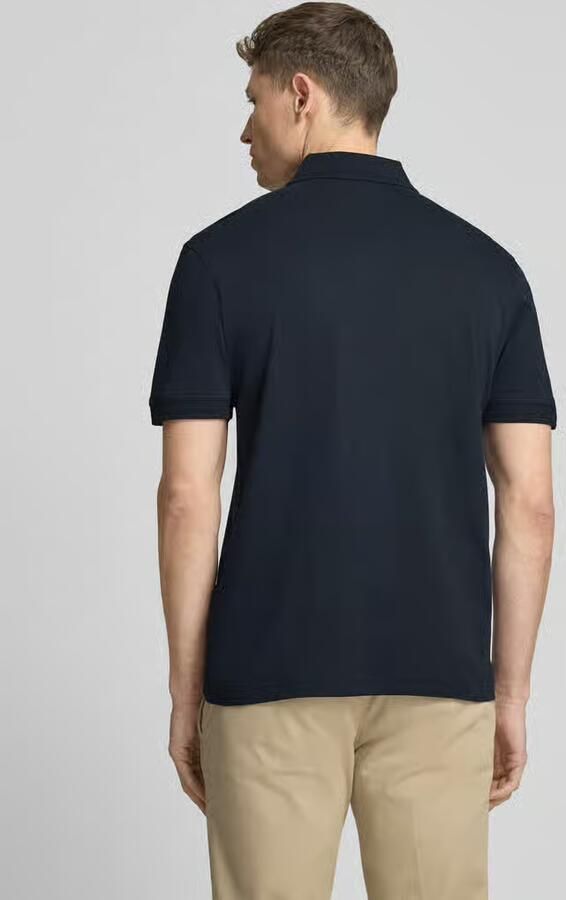 Boss Orange Regular fit poloshirt met labelstitching model 'Interlock' - Foto 10