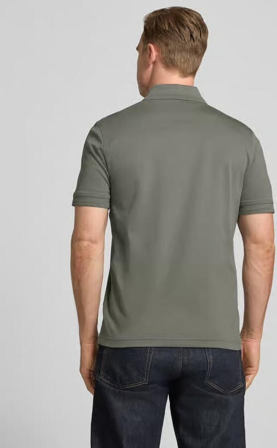 Boss Orange regular fit poloshirt van puur katoen model 'INTERLOCK' - Foto 2