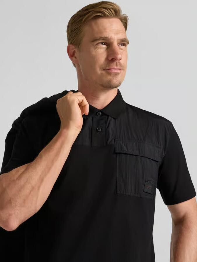 Boss Orange Regular fit poloshirt van puur katoen model 'PE_PANEL' - Foto 2