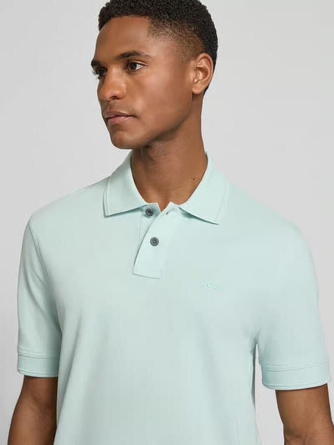 Boss Orange regular fit poloshirt van puur katoen model 'PRIME' - Foto 6