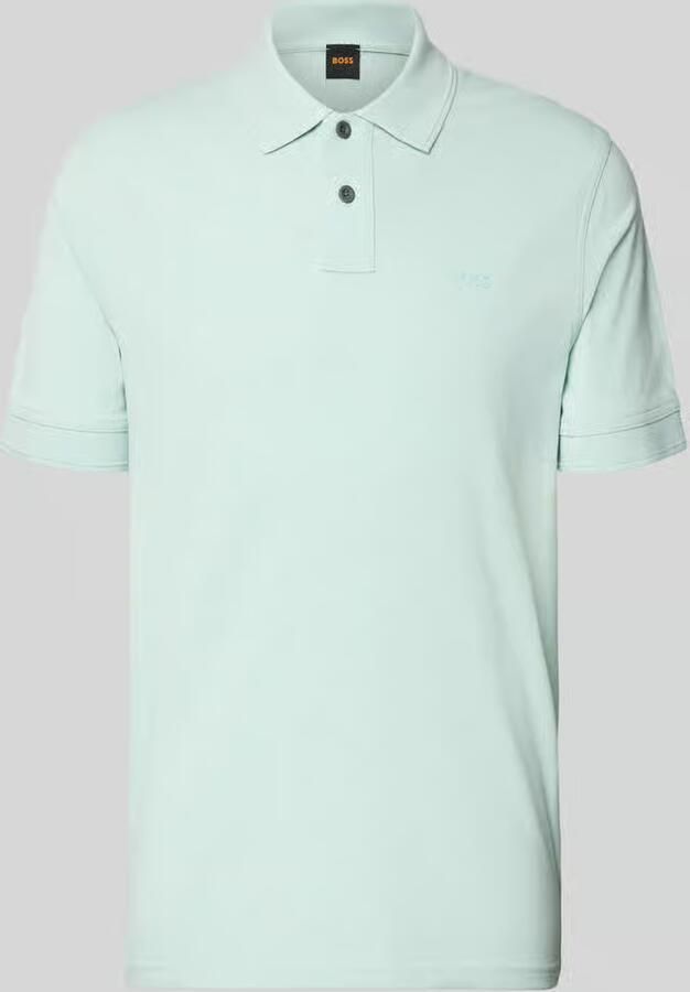 Boss Orange regular fit poloshirt van puur katoen model 'PRIME' - Foto 7