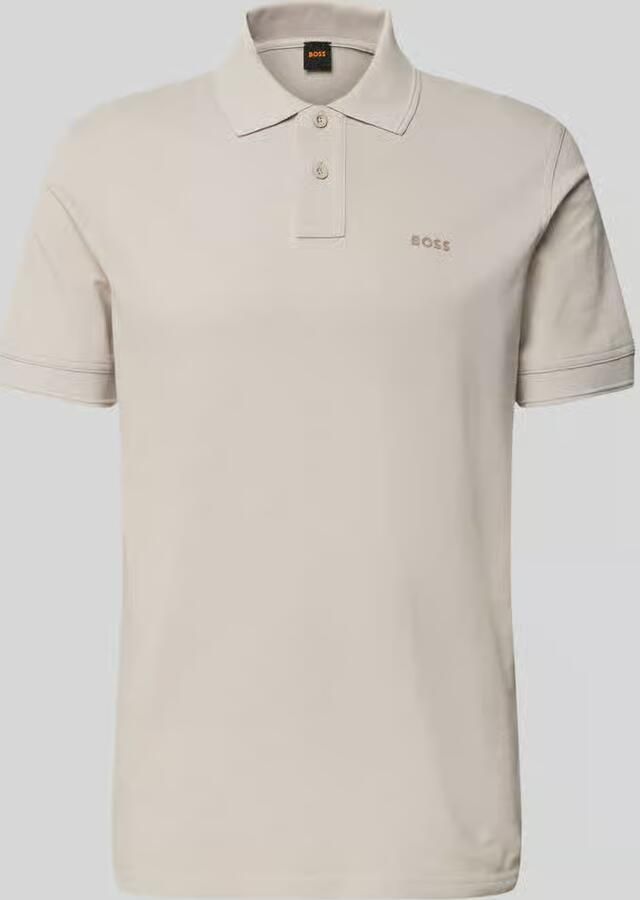 Boss Orange regular fit poloshirt van puur katoen model 'PRIME' - Foto 7