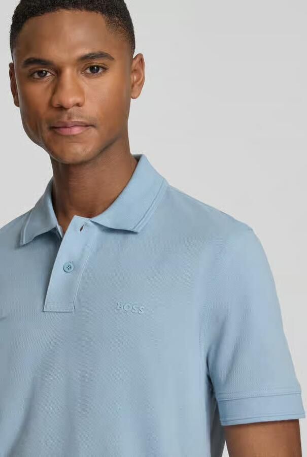 Boss Orange regular fit poloshirt van puur katoen model 'PRIME' - Foto 6