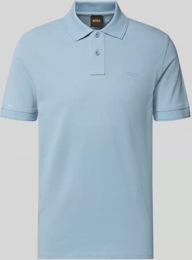 Boss Orange regular fit poloshirt van puur katoen model 'PRIME' - Foto 7