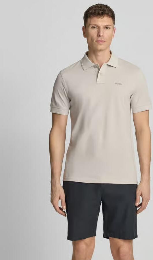 Boss Orange regular fit poloshirt van puur katoen model 'PRIME' - Foto 10