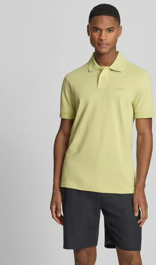 Boss Orange regular fit poloshirt van puur katoen model 'PRIME' - Foto 5