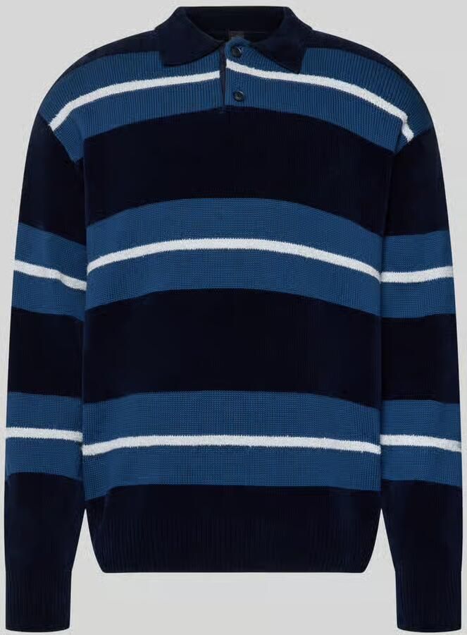 Boss Orange Regular fit pullover van katoenmix model 'AMBURGH'