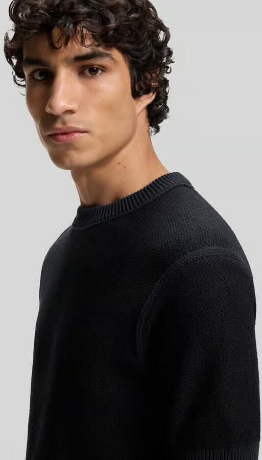 Boss Orange regular fit pullover van katoenmix model 'KANTONIO'